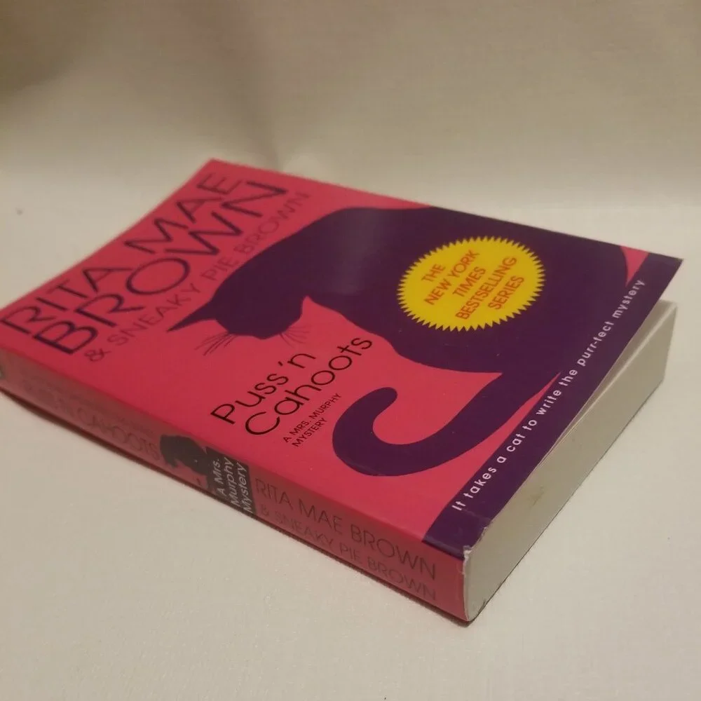 $6 if bundled- NWT Rita Mae Brown's Puss 'n Cahoots paperback - Picture 3 of 4